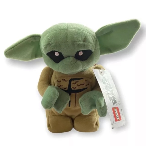 Lego Baby Yoda Mandalorian Star Wars Galaxy Edge Disney Plush 7" The Child New - Picture 1 of 5